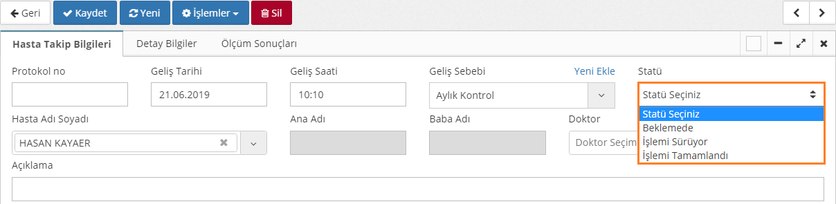 Hasta Takip İşlemleri Nasıl Gerçekleştirilir?